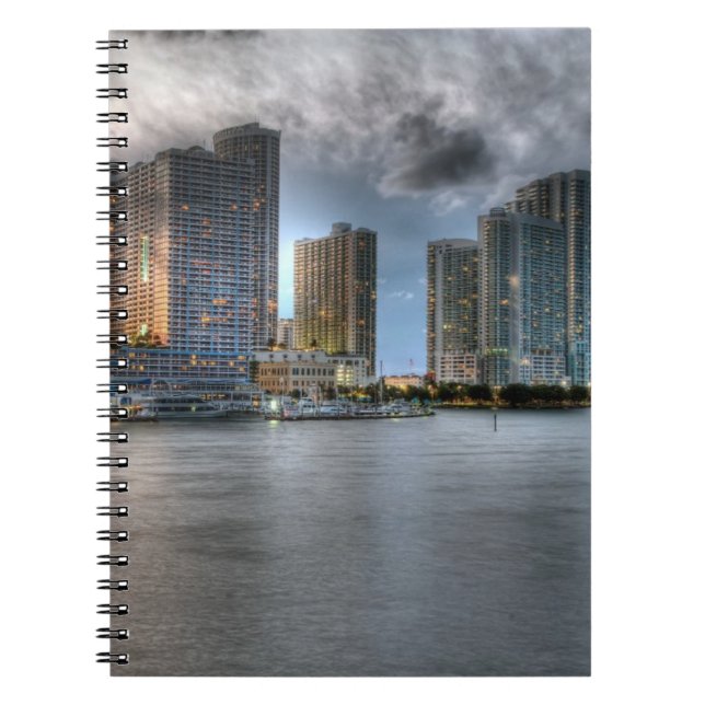 Miami, Florida Spiral Notebook (Front)