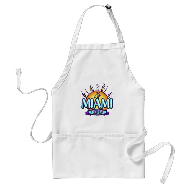 Miami, Florida Standard Apron (Front)
