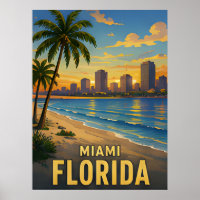 Miami Florida Travel Gift