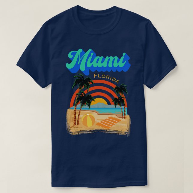Miami Florida TShirt 3 (Design Front)