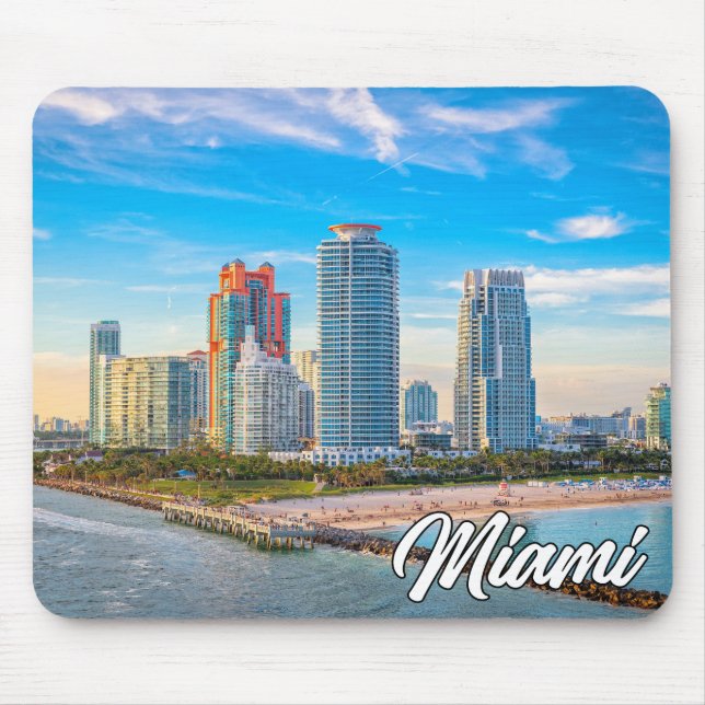 Miami, Florida, United States Mouse Pad (Front)