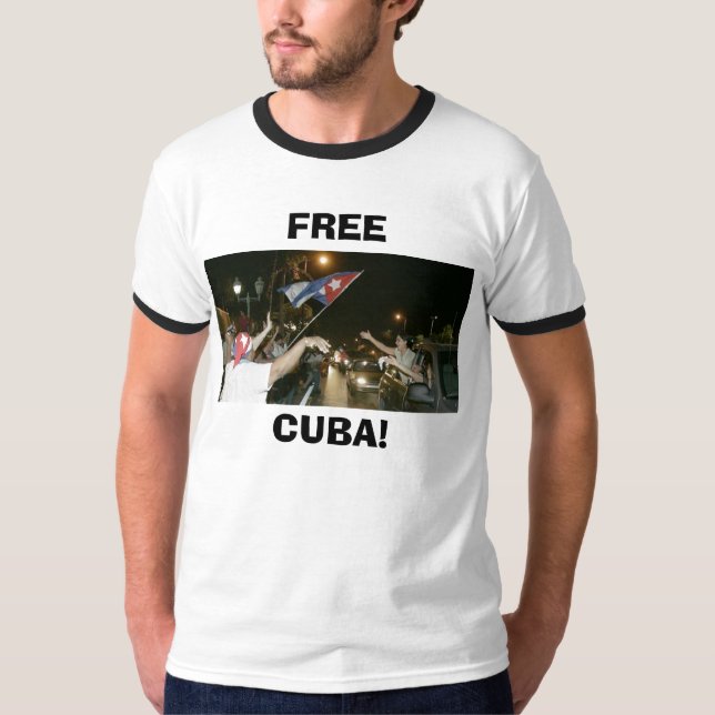 Miami FREE, CUBA! T-Shirt (Front)