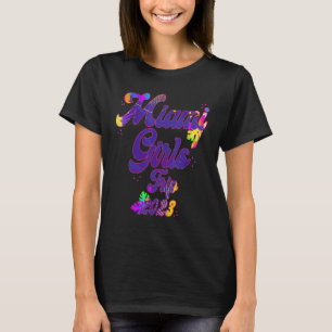Miami Girls Trip 2023 Bachelorette Party Besties S T-Shirt