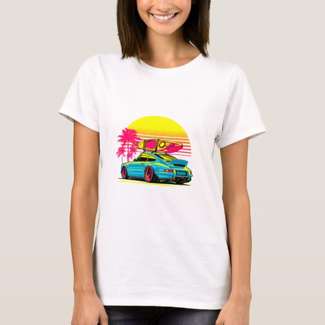 MIAMI GT SUMMER VIBES T-Shirt (Front)