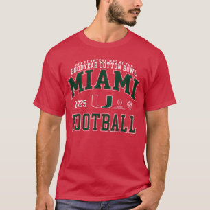 Miami Hurricanes Cotton Bowl 20252026 CFP Quarterf T-Shirt