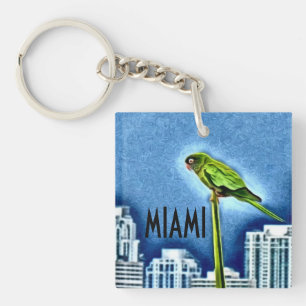~Miami Keychain~ MIAMI KEYCHAIN, CUSTOMIZE IT! Key Ring