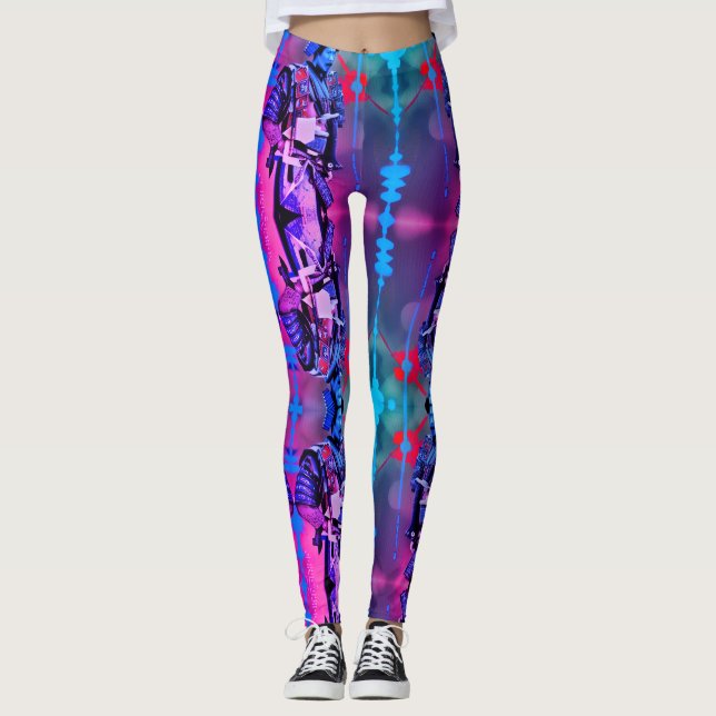 Miami Meets Japan Leggings (Front)