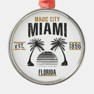 Miami Metal Tree Decoration