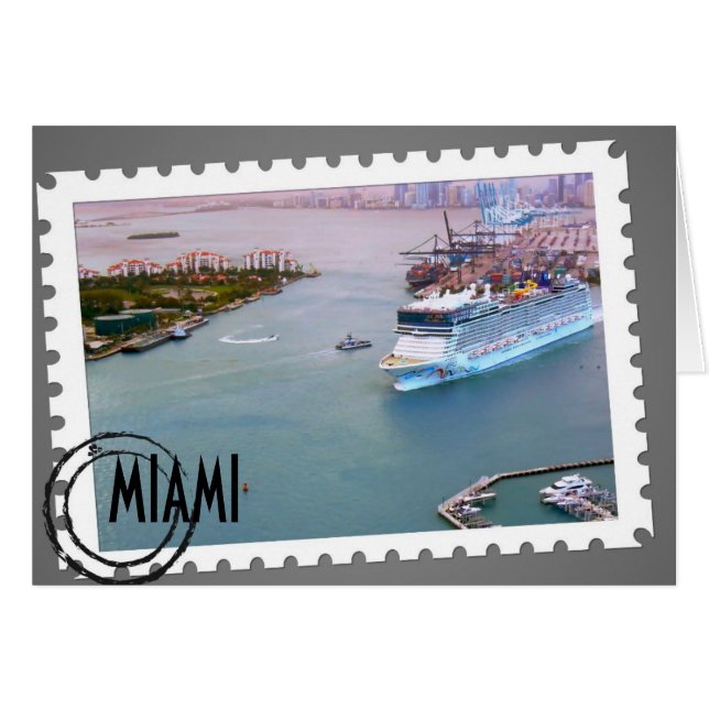 ~Miami~ MIAMI CARD, CUSTOMIZE IT! (Front Horizontal)