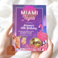 Miami Nights Summer Birthday Party
