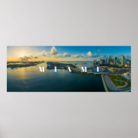 Miami Panorama Photo
