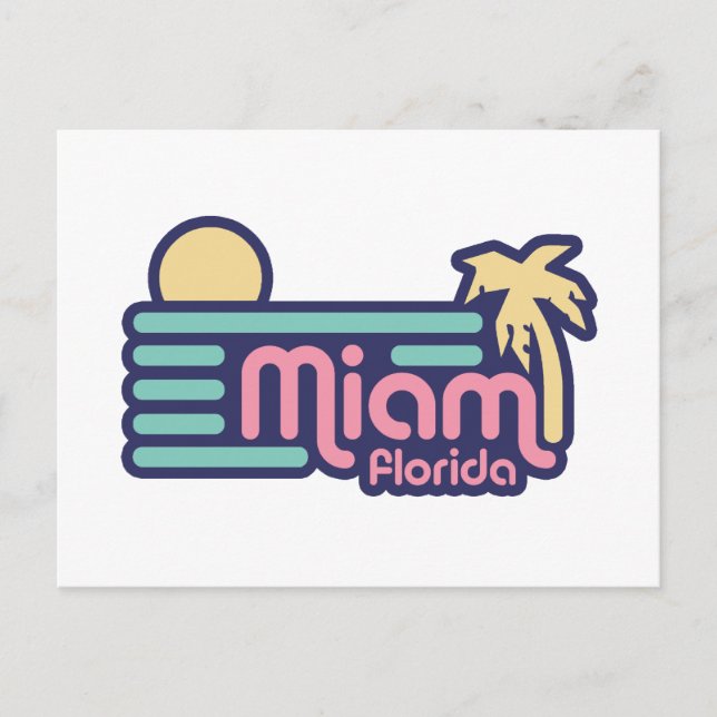 Miami Postcard (Front)
