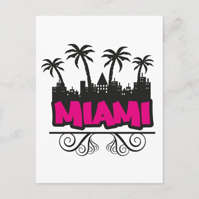 MIAMI POSTCARD (Front)