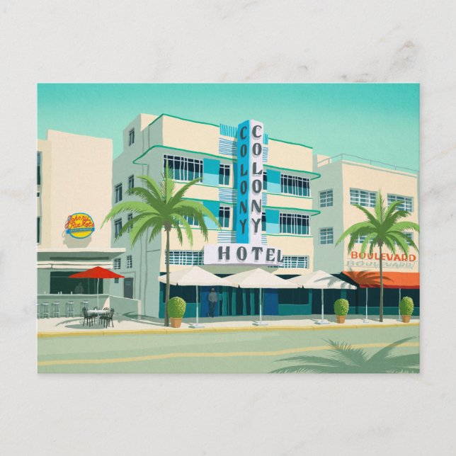 Miami Postcard (Front)