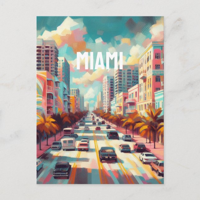 miami postcard (Front)