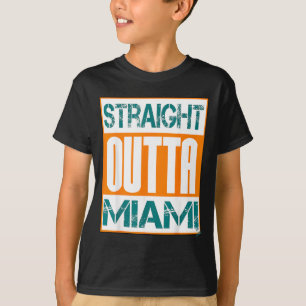 Miami Shirt Hip hop - City Name - Straight Outta