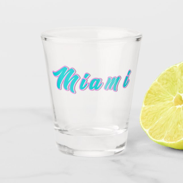 Miami Shot Glass (Front)
