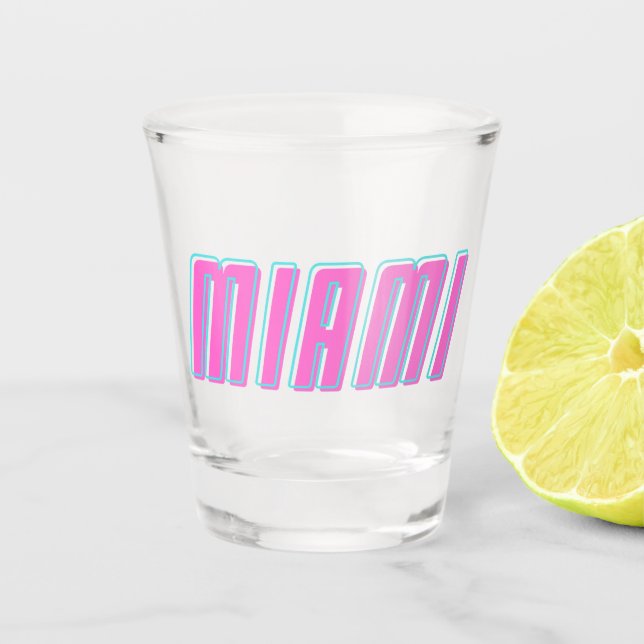 Miami Shot Glass (Front)
