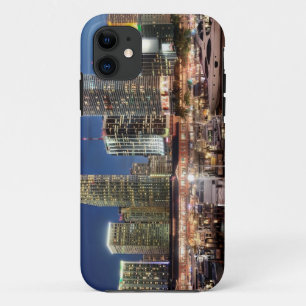 Miami skyline city in Florida Case-Mate iPhone Case