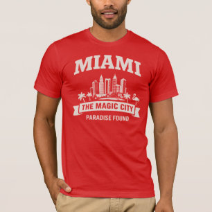 Miami Skyline Magic City Graphic T-Shirt