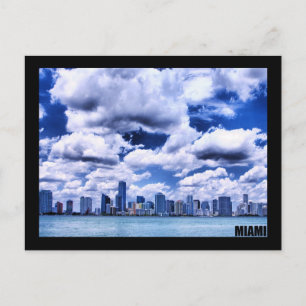 Miami skyline - Postcard