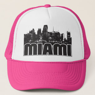 Miami Skyline Trucker Hat