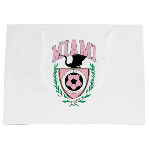 Miami Soccer Varsity Style Large Gift Bag