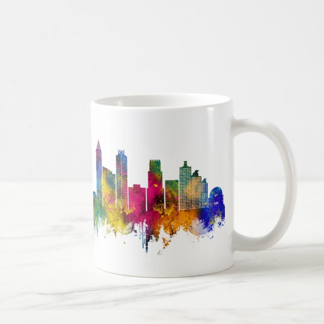 Miami South Beach Florida Skyline Coffee Mug (Right)