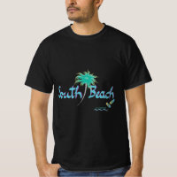 Miami, South Beach Florida Tropical Cool Black