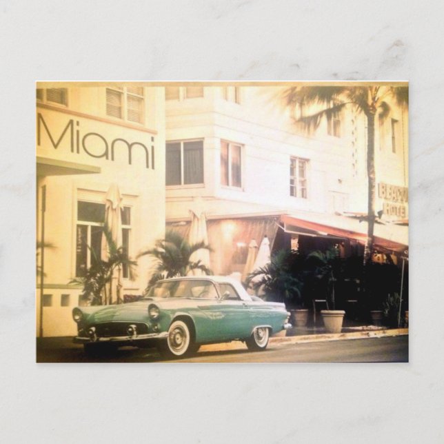 Miami-South beach Postcard (Front)