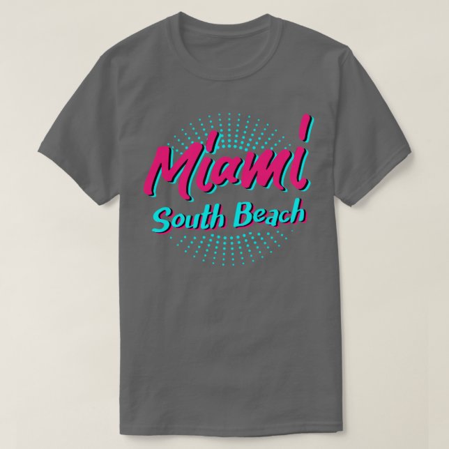 Miami South Beach  T-Shirt (Design Front)