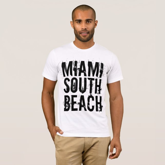 MIAMI SOUTH BEACH t-shirts (Front Full)