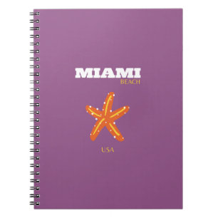 MIAMI, Travel Art Notebook