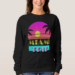Miami Trip Making Memories Together Vacation Match Sweatshirt
