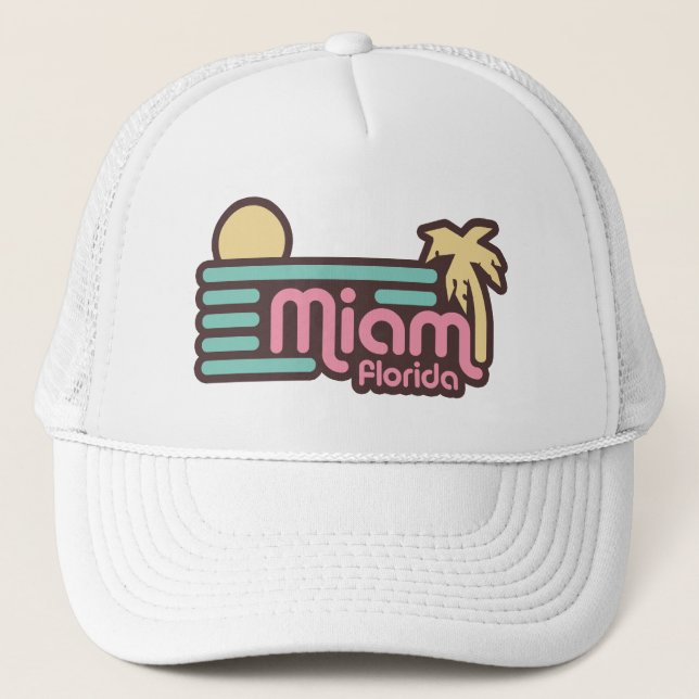 Miami Trucker Hat (Front)