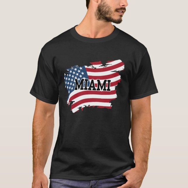 Miami USA T-Shirt (Front)