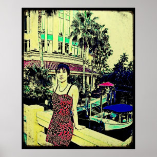 Miami Vice (GTA style) Poster