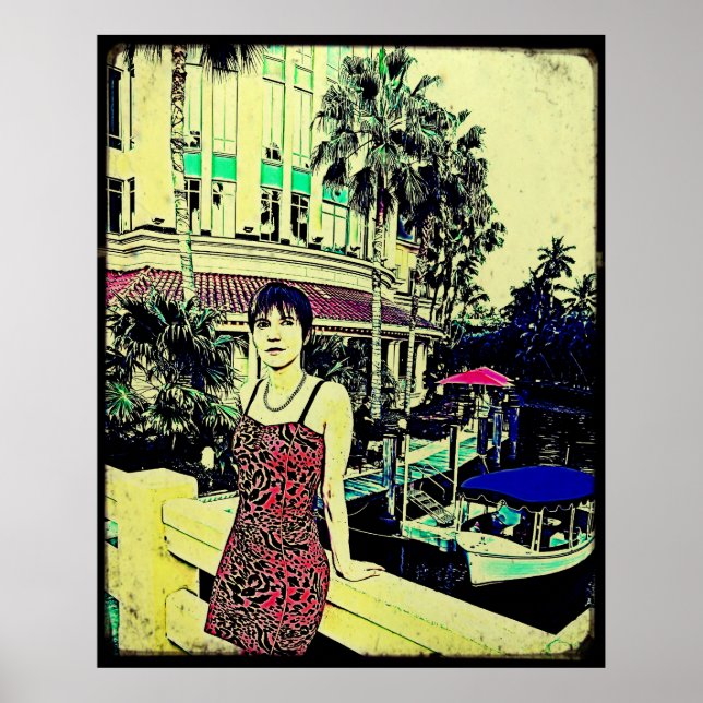 Miami Vice (GTA style) Poster (Front)