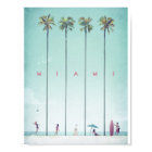 Miami Vintage Travel Poster