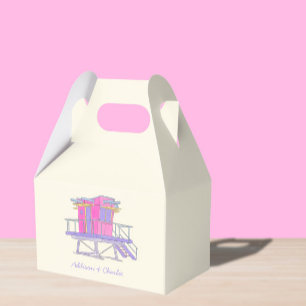 Miami Wedding Favour Box