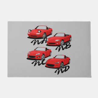 Miata Generations Doormat