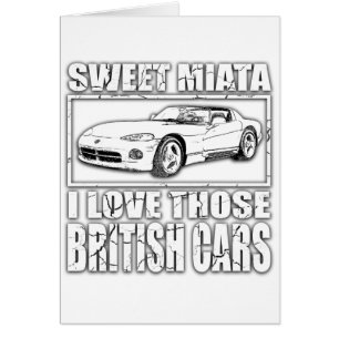 Miata Viper british car joke
