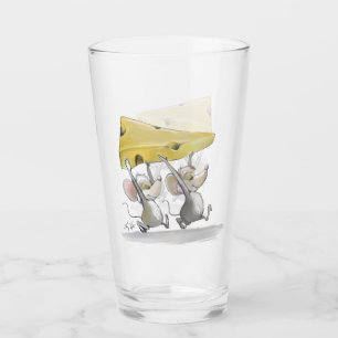 Mic and Mac Bringing In The Cheese Glass