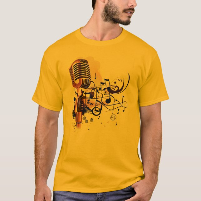 Mic and rhymes  T-Shirt (Front)