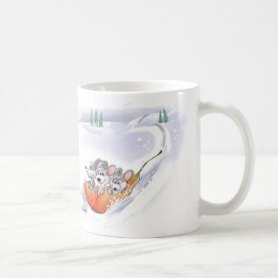 Mic, Mac And Moe's Winter Holiday Landscape Mug