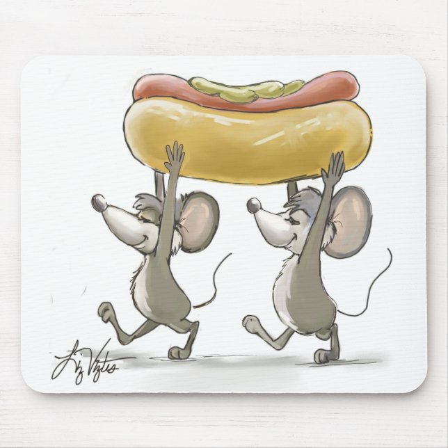 Mic & Mac's Picnic Mousepad (Front)