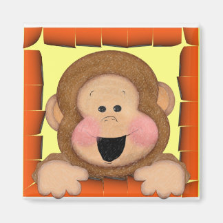 Mica Monkey Magnet