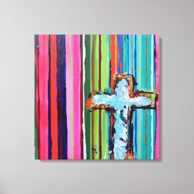 Micah 24 x 24 Canvas Print (Front)