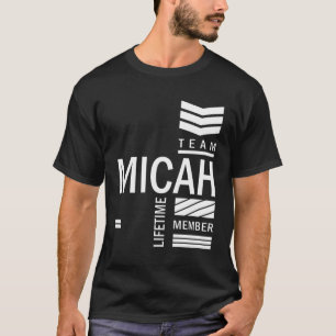Micah Personalised Name Birthday Gift T-Shirt
