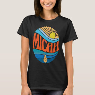 Micah  Vintage Sunset Micah Groovy Tie Dye T-Shirt